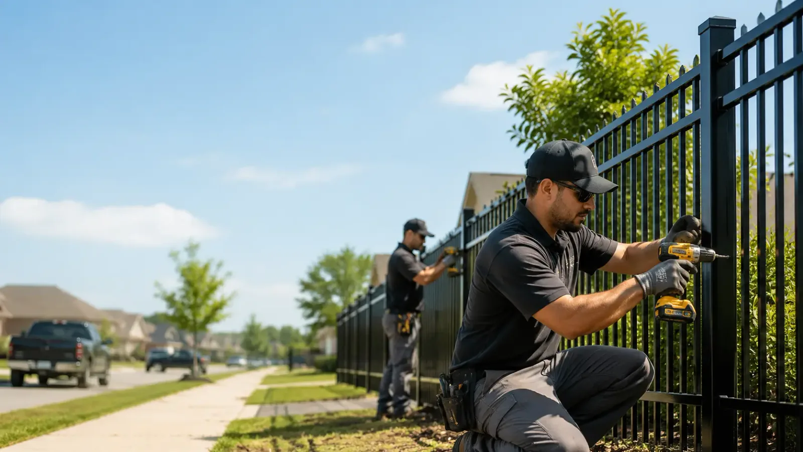 Metal Fence Installation in Bruni, TX